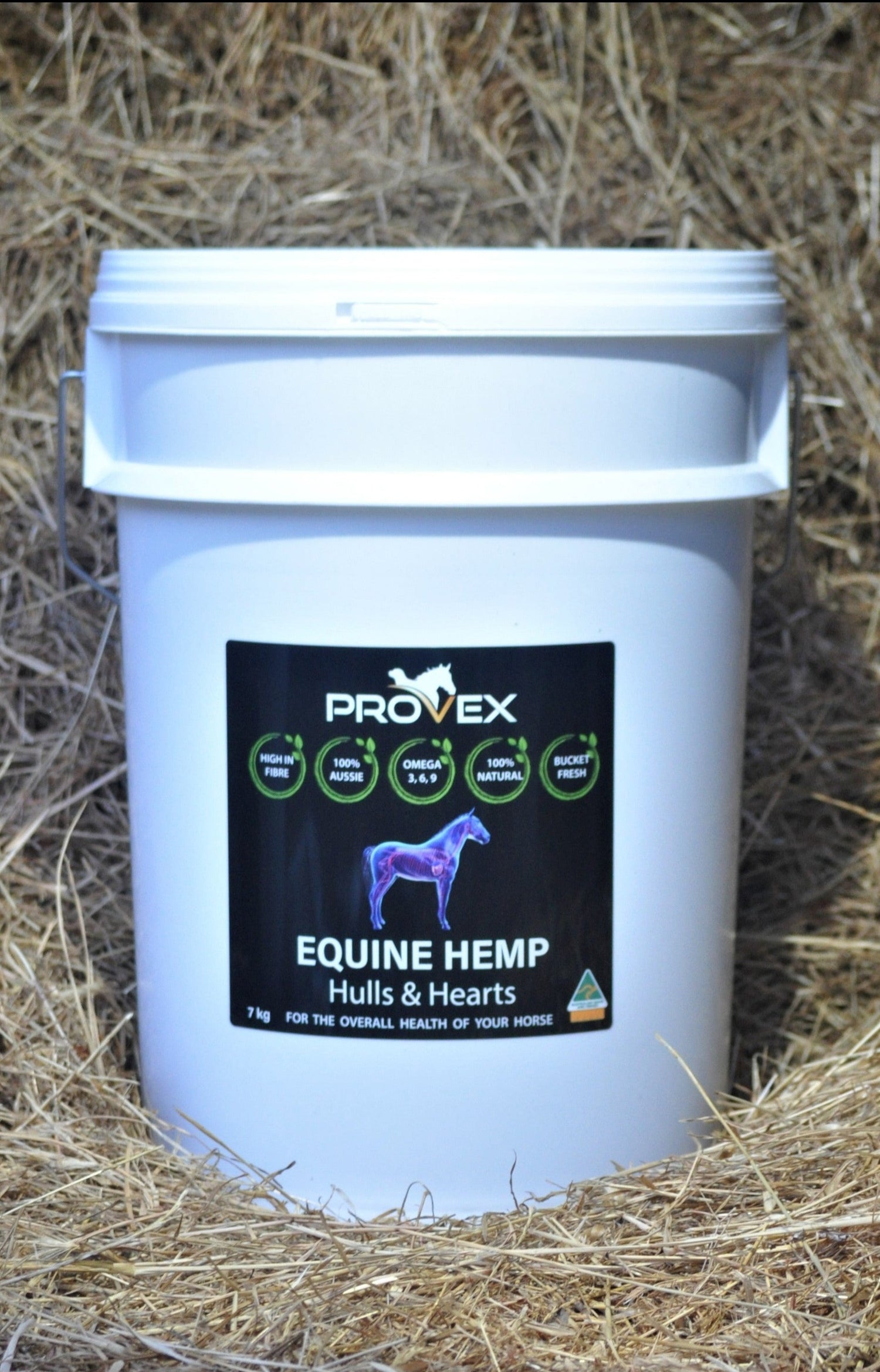 Equine Feed - Hemp Hulls & Hearts