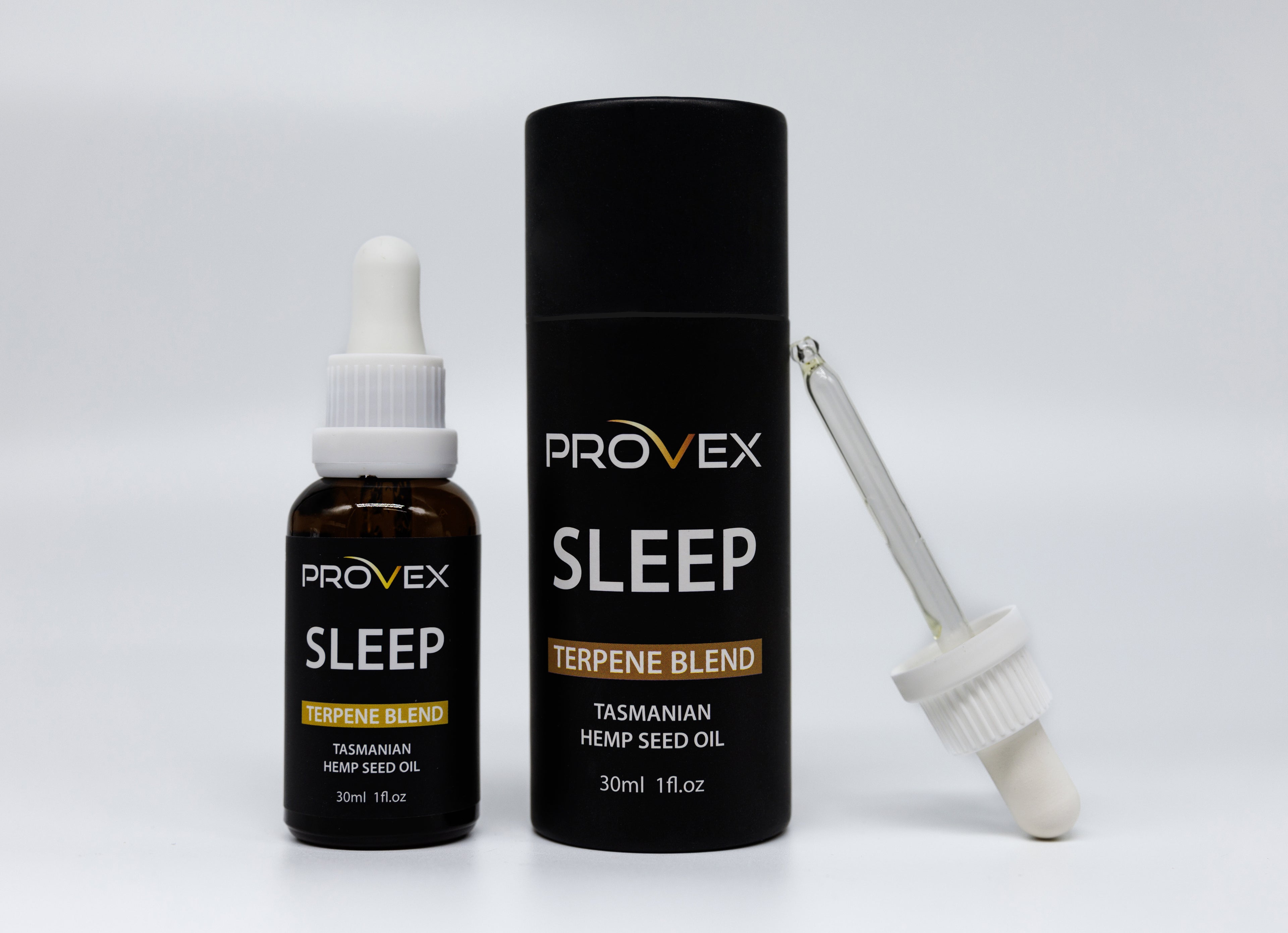 Provex Sleep product with dropper on a white background