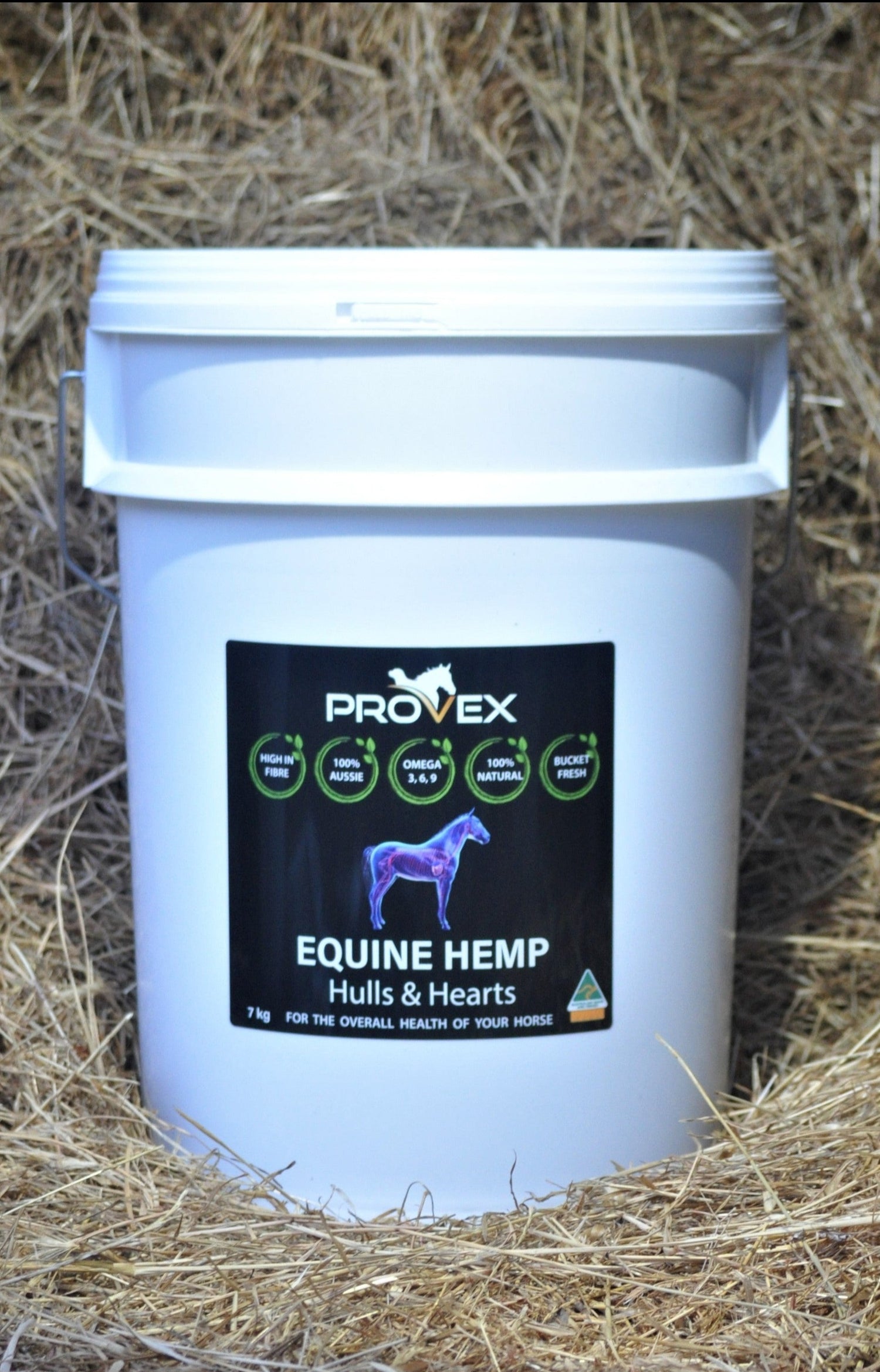 Equine Feed - Hemp Hulls &amp; Hearts