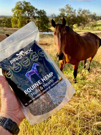 Equine Feed - Hemp Hulls &amp; Hearts